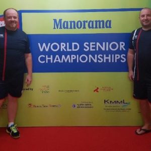 Championnat du Monde Vétérans 2017 à KOCHI (Inde)