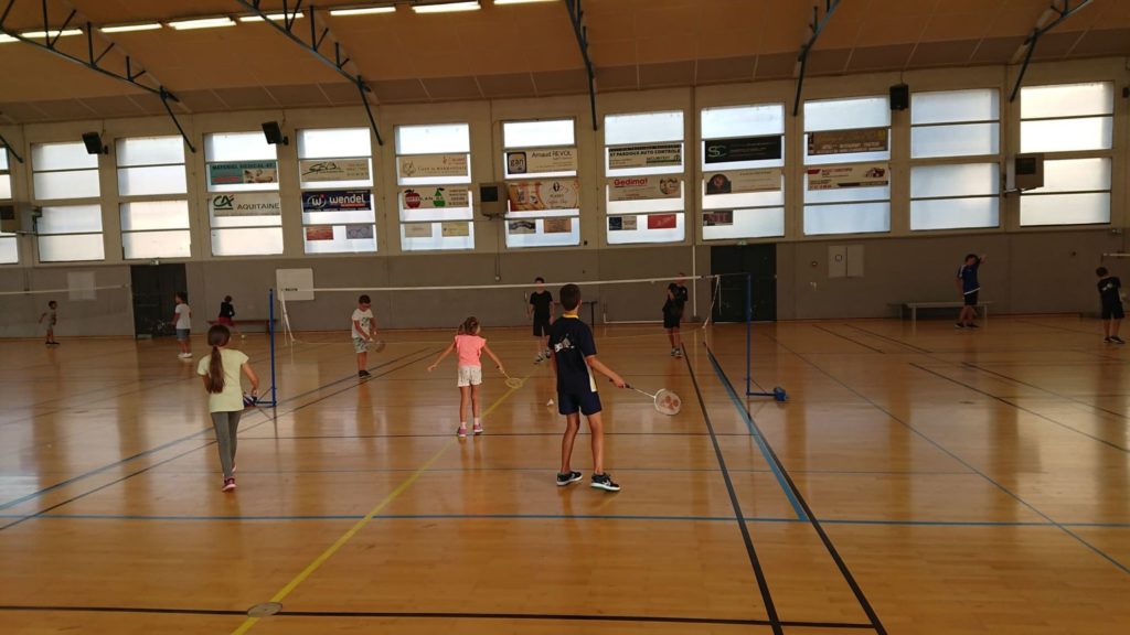 Entrainement badminton Jeunes